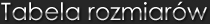 Tabela rozmiarów